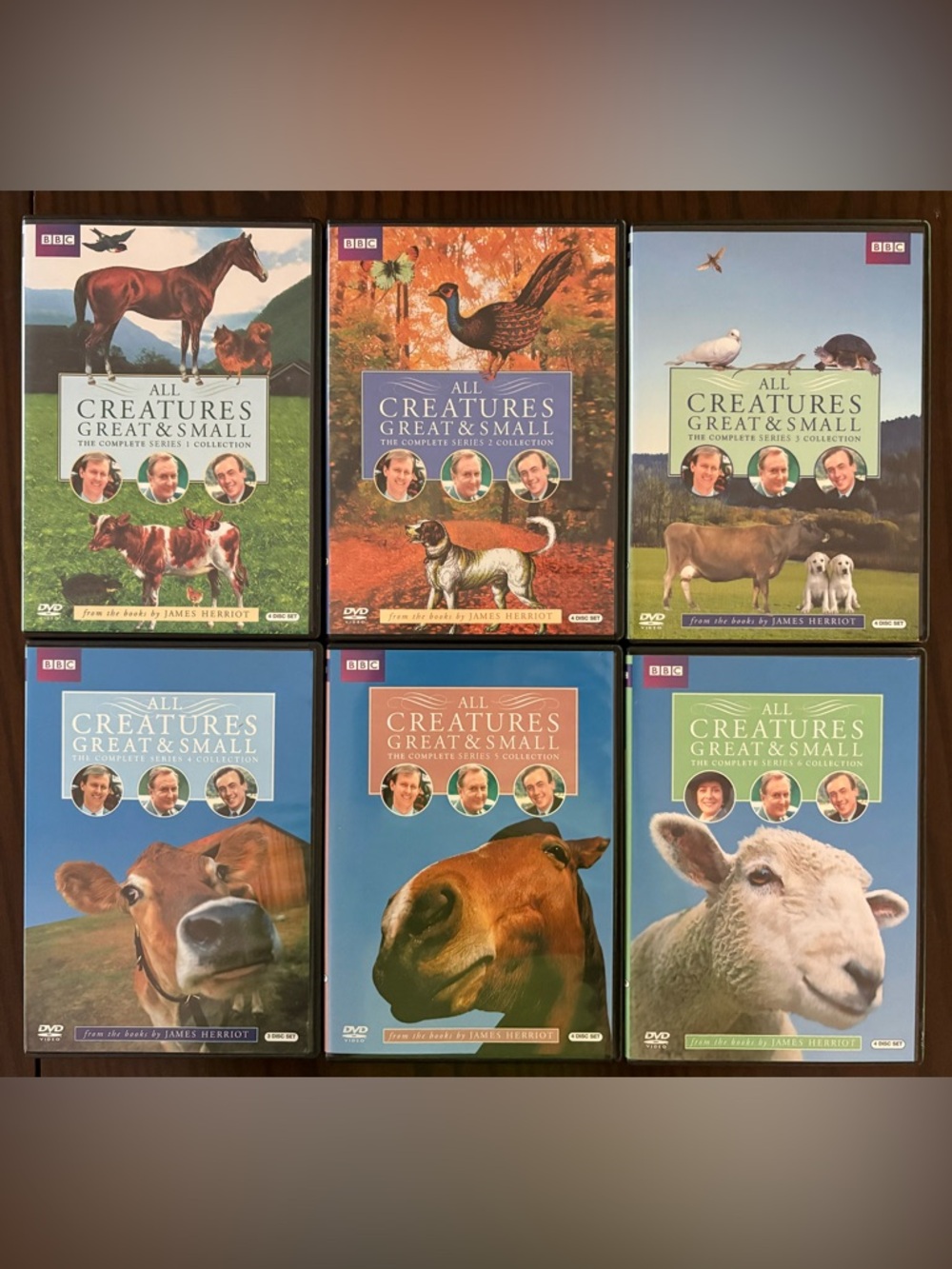 BBC Complete Series DVD All Creatures Great and Small 23-Disc Set 1-6 Cozy TV